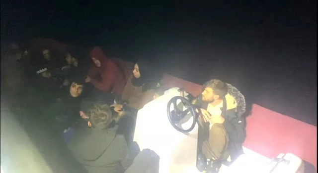 Fethiye’de 15 düzensiz göçmen yakalandı