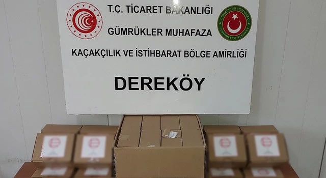 Gümrük kapısında kaçak eşya operasyonu