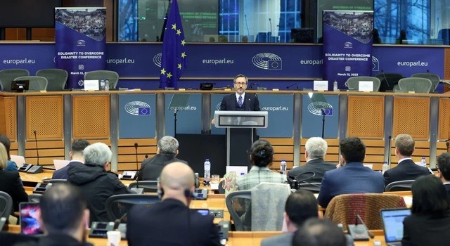 İletişim Başkanı Altun, Avrupa Parlamentosu’nda konuştu