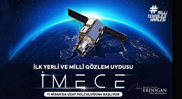 Cumhurbaşkanı Erdoğan’dan İMECE uydusu paylaşımı