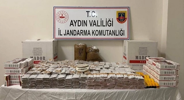 1790 paket kaçak sigara ele geçirildi