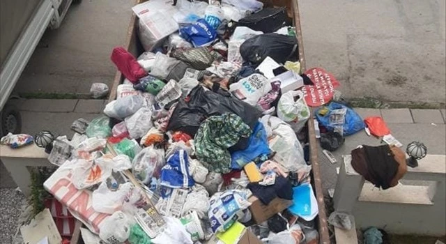 50 ton çöp çıkarıldı