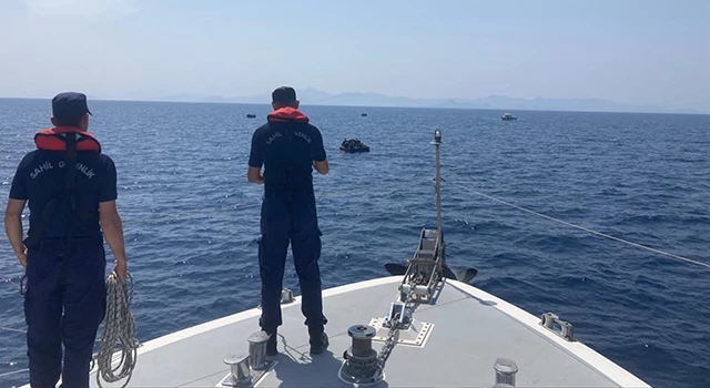 Aydın açıklarında 84 düzensiz göçmen kurtarıldı