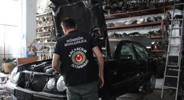 Kilis’te Otomobil Kaçakçılarına Operasyon