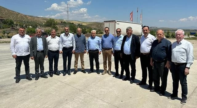 MUTSO Heyeti deprem bölgesinde