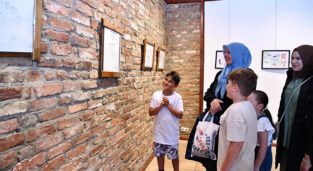 Çocuk Karikatüristlerin Eserleri Beğeni Topladı