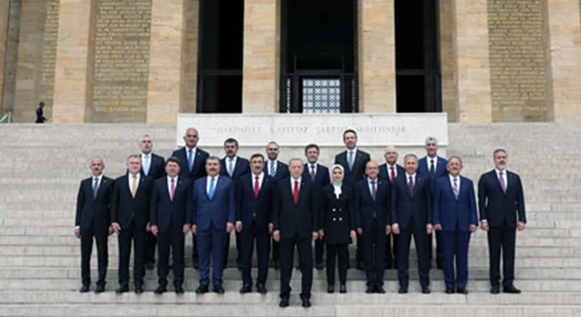 Cumhurbaşkanlığı Kabinesi Anıtkabir’de