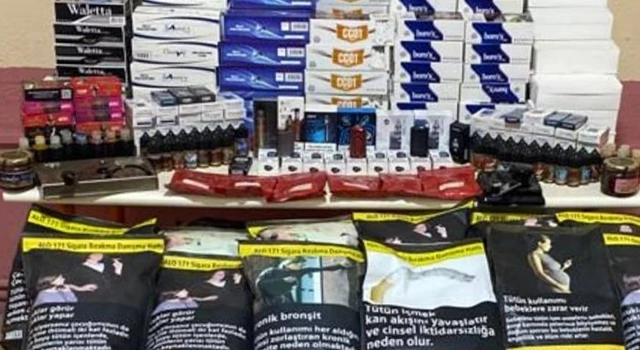 Kaçak sigara operasyonunda 1 kişi yakalandı