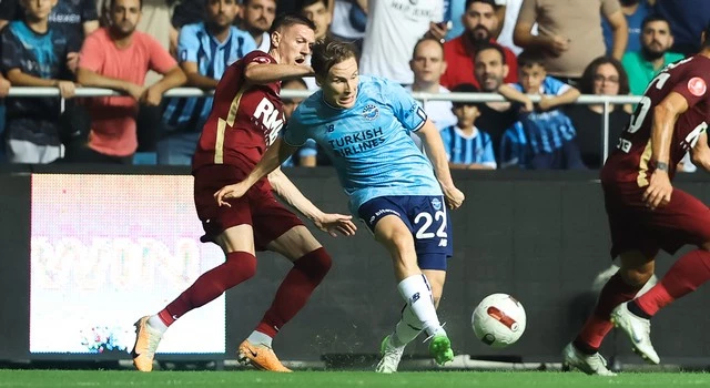 Adana Demirspor turu 10 kişi ile geçti