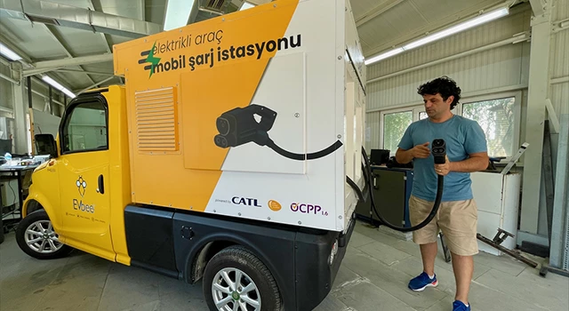 Mobil şarj istasyonu geliştirildi