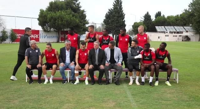 Samsunspor yeni transferlerini tanıttı