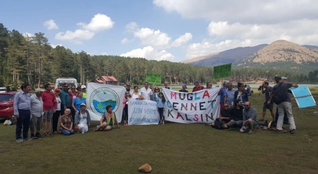 Muğlalı çevrecilerden Sandras Dağı maden ocağı projesine dava