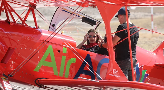 Akrobasi pilotu Semin Öztürk Şener 2024
